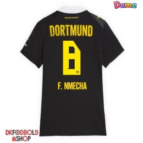 Borussia Dortmund Felix Nmecha #8 Udebanetrøje Dame 2026-27 Kort ærmer Borussia Dortmund Felix Nmecha #8 Udebanetrøje Dame 2026-27 Kort ærmer